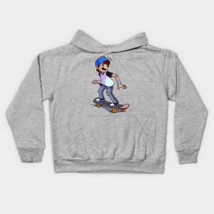 Skater Boy Kids Hoodie